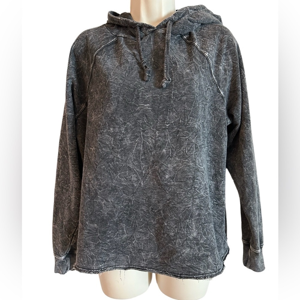 Torrid gray hoodie with hood and drawstring size L